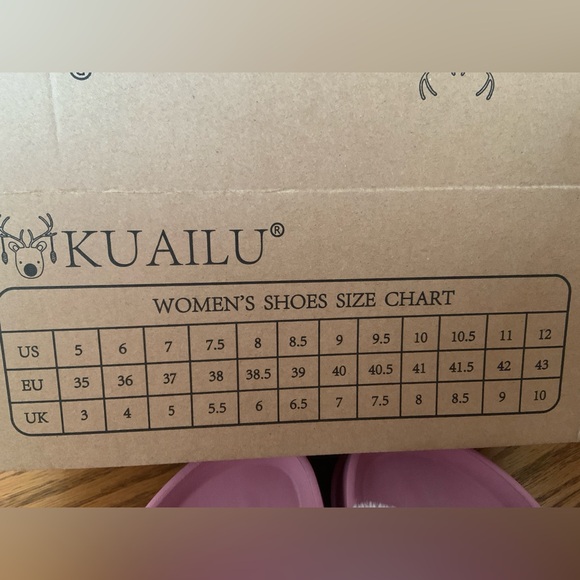 KuaiLu Womens Fluff Slippers - Picture 6 of 8